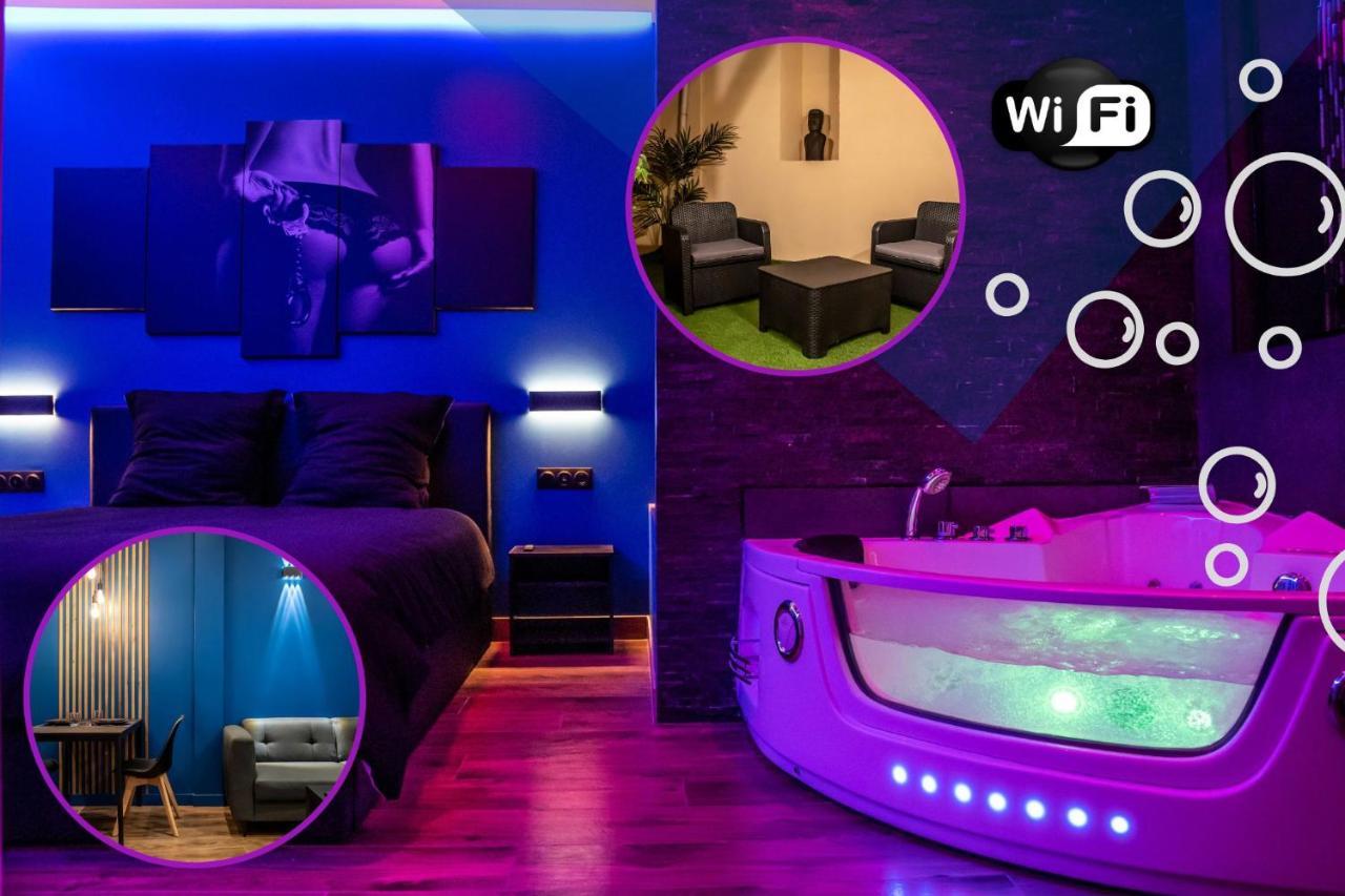 Blue Night - Jacuzzi - Bord De Seine Corbeil-Essonnes Exterior foto
